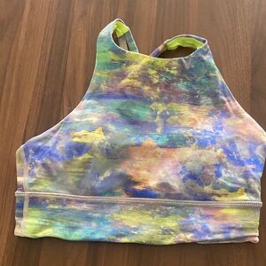 lululemon athletica Colorful Tie-Dye Crop Top